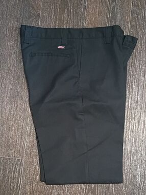 Dickies Black Straight Work Pants